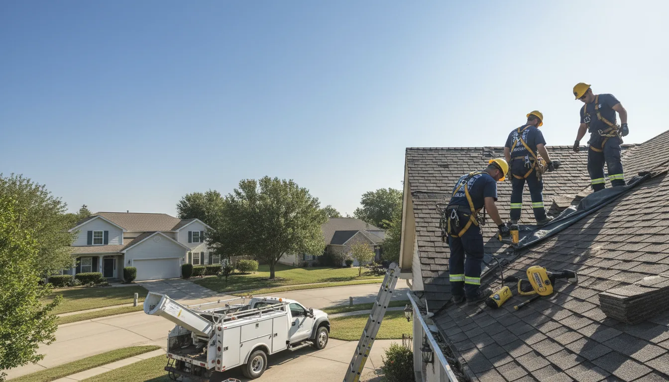 Emergency Roof Repair in Hurst, IL near me